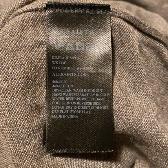 All Saints sweater with split side - Picture 7 of 7